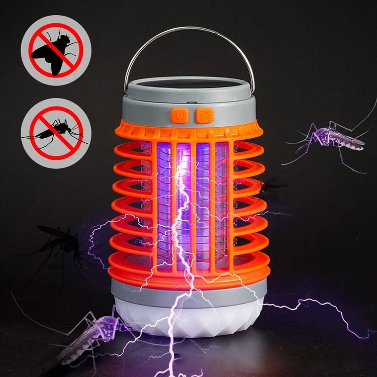 Multifunktionale Solar-Anti-Mücken-Lampe