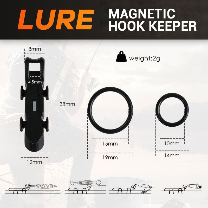 Magnetic Fishing Hook Keeper Lure Accessory – Bild 8