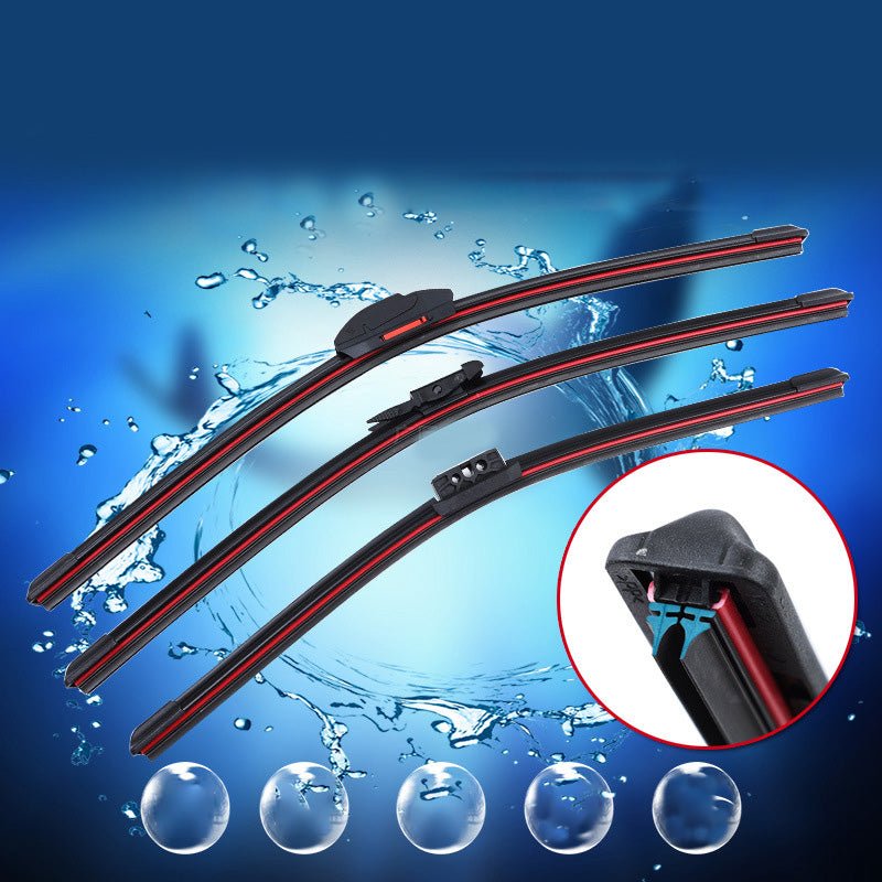 🌧️🔇 4-Layer Silent Windshield Wipers! Whisper-Quiet Wiping. Zero Visibility Blind Spots in the Rain 🚗