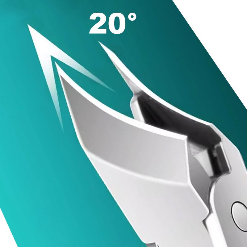🔥2025 Hot Sale🔥 Anti-Splash 25° Slant Edge Nail Clipper 3-Piece Set – Bild 5