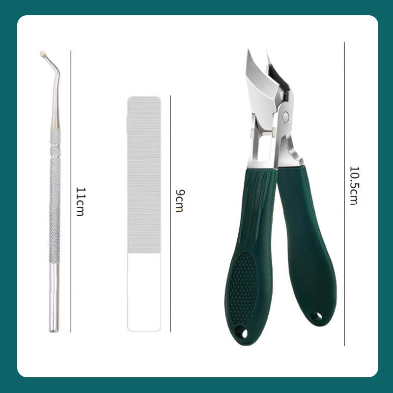 🔥2025 Hot Sale🔥 Anti-Splash 25° Slant Edge Nail Clipper 3-Piece Set – Bild 8