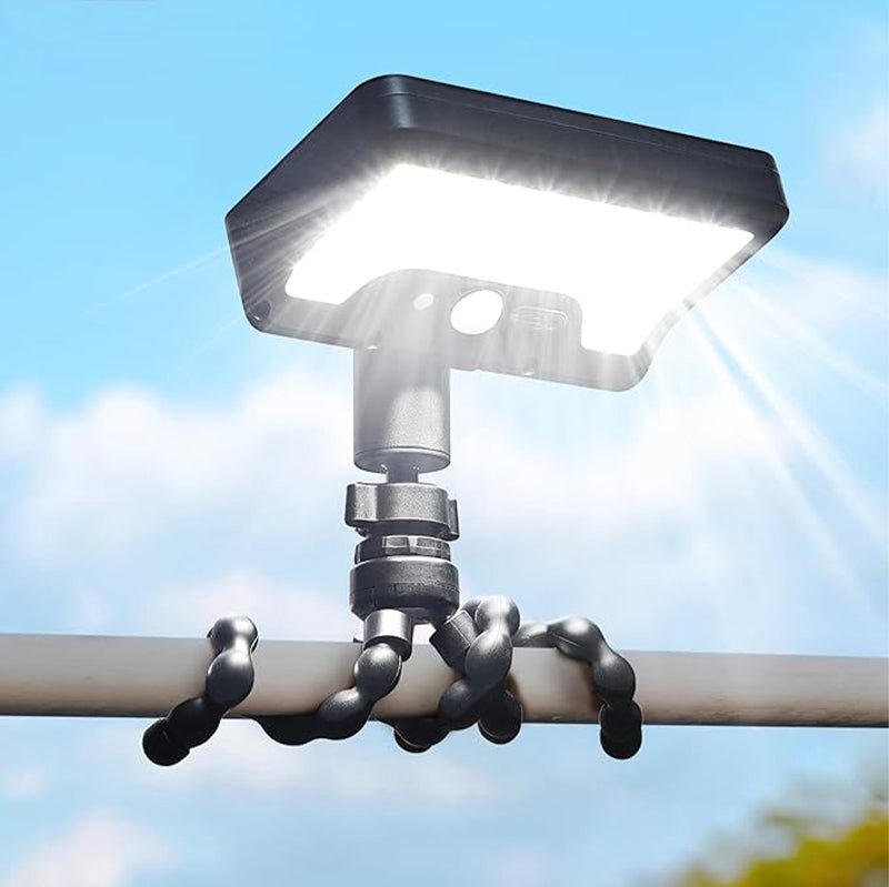 🌞🔌 Octopus Solar Lights! 0 Electricity Cost Full Scene Installation. 30 Seconds to Light Up Any Corner 🚀