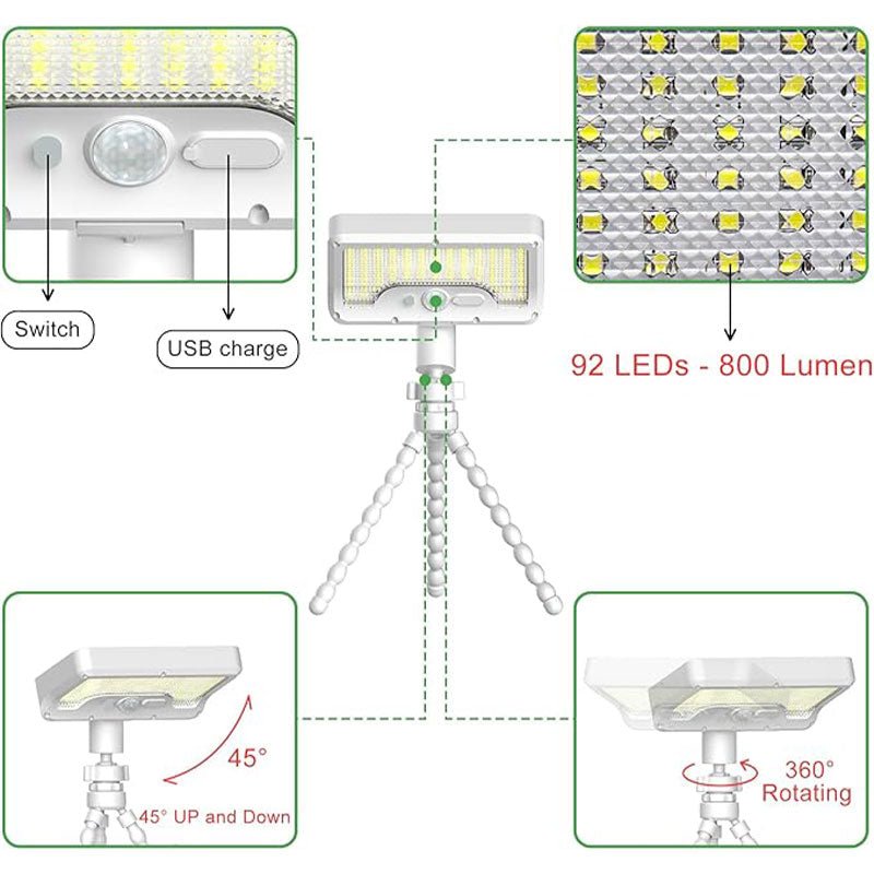 🌞🔌 Octopus Solar Lights! 0 Electricity Cost Full Scene Installation. 30 Seconds to Light Up Any Corner 🚀 – Bild 7